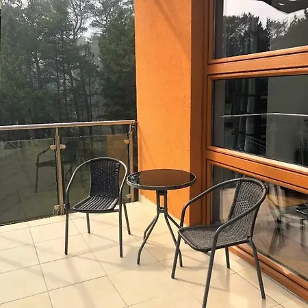 Apartament Z Prywatnym Tarasem Na Dachu Ogien 8 Jurata Exterior foto