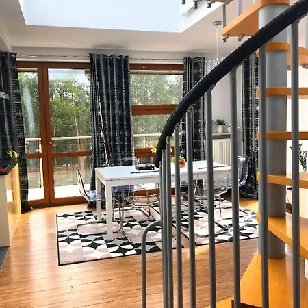 Apartament Z Prywatnym Tarasem Na Dachu Ogien 8 Jurata Exterior foto